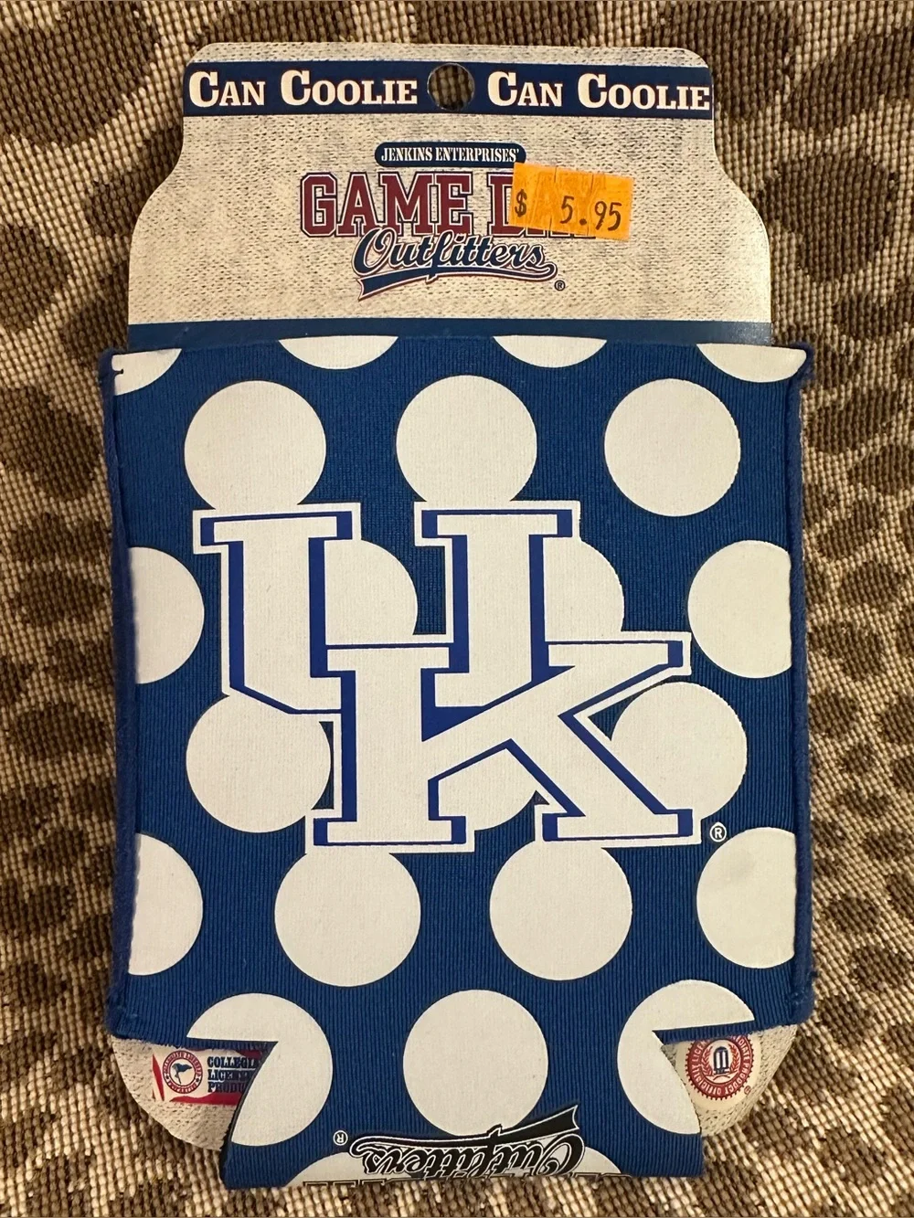 Lot of 2 Kentucky Wildcats Insulating Can Coolie Koozie~Game Day Outfitters~NWT